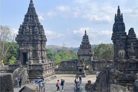 Från Yogyakarta: 3-timmars Prambanan-tur med upphämtning och inträdesavgift