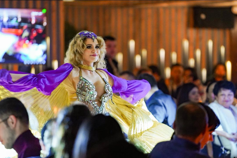 Istanbul:New Year's Eve Bosphorus Cruise with Dinner & Shows Window-Side Private Table For 2 w/hotel pickup and drop off