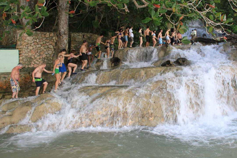 Depuis Montego Bay : Randonnée à la cascade de Dunns River