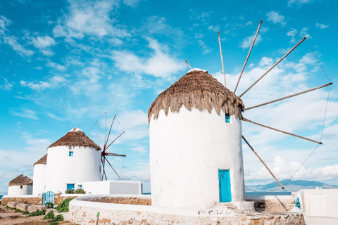 Mykonos: Ucieczka na plażę i czas wolny na Starym Mieście