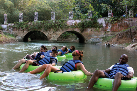Good Hope River Adventure: Zipline, River Tubing & Rafting VIP transportation from Negril