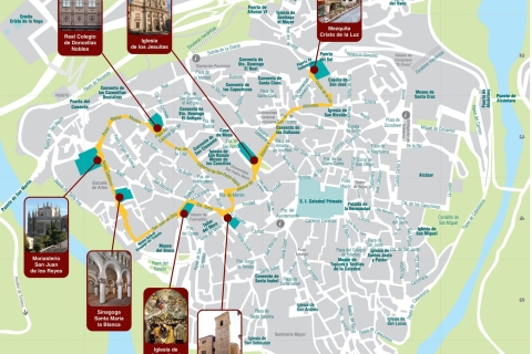 Visite privée de Tolède avec un guide officiel local.(Copie de) Tolède depuis Madrid comprenant 10 monuments principaux