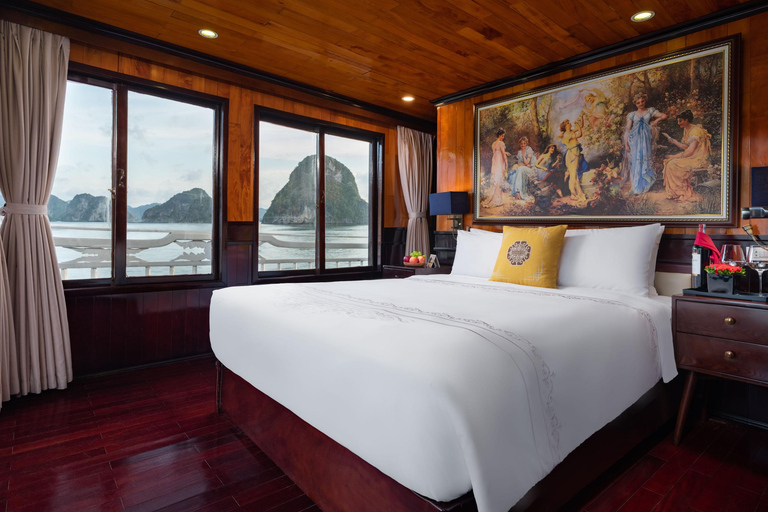 Hanoi: 3D2N Ha Long Bay mit Hera Boutique CruiseStart von Hanoi um 8:00 Uhr morgens