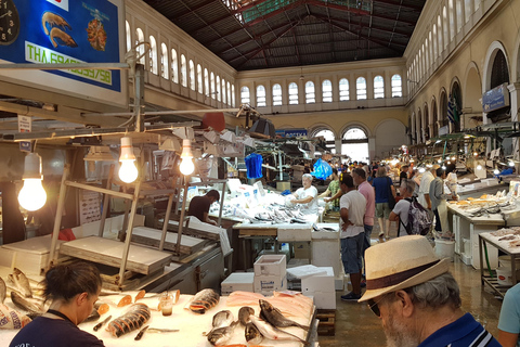 Athènes : Visite culinaire traditionnelle grecque dans des endroits cachés