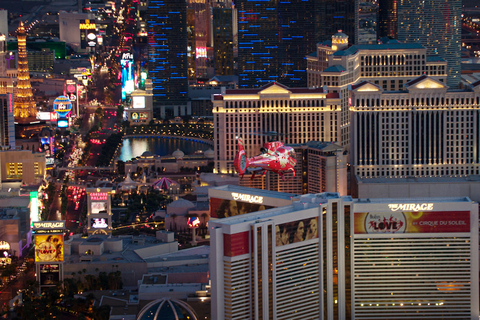 Las Vegas: voo noturno de helicóptero sobre a Las Vegas StripVoo de helicóptero com ponto de encontro