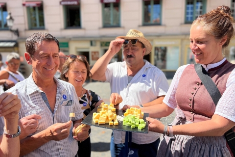 Viktualienmarkt-ProbiertourMunich : Viktualienmarkt - Visite guidée de dégustation en allemand
