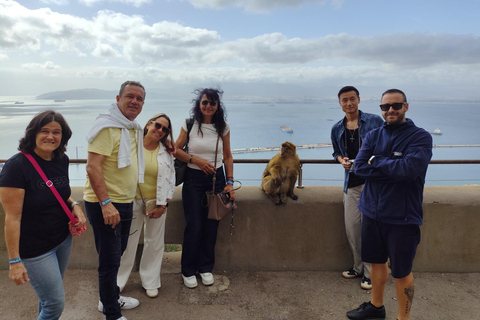From Cadiz Bay: Gibraltar Day Trip with Rock Tour