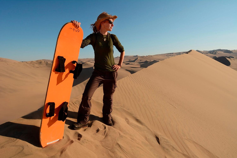 Huacachina: Sandboarding ou Ski Boarding nas dunas