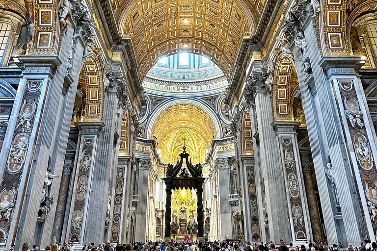 Rome: St. Peter’s Basilica & Dome Climb Dome Climb With Audio Guide ( Without Lift )