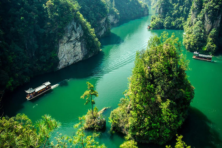 تشانغجياجيه: جولة خاصة مع جسر زجاجي وركوب قارب