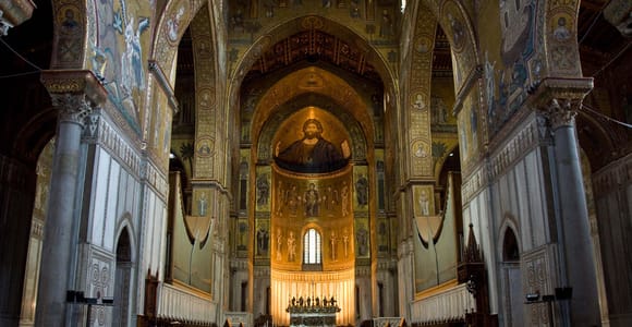 Private Monreale Cathedral and Cloister, Ceramic Lab Tour
