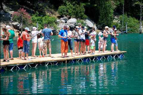 Antalya: Excursión en Barco por el Cañón Verde con Comida y Bebidas