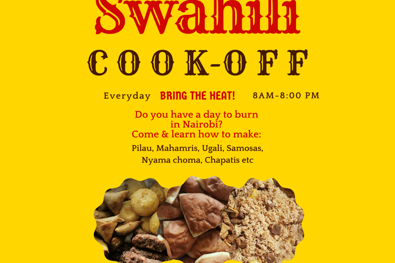 Nairobi: Hands-on Swahili Cooking Class with Tastings