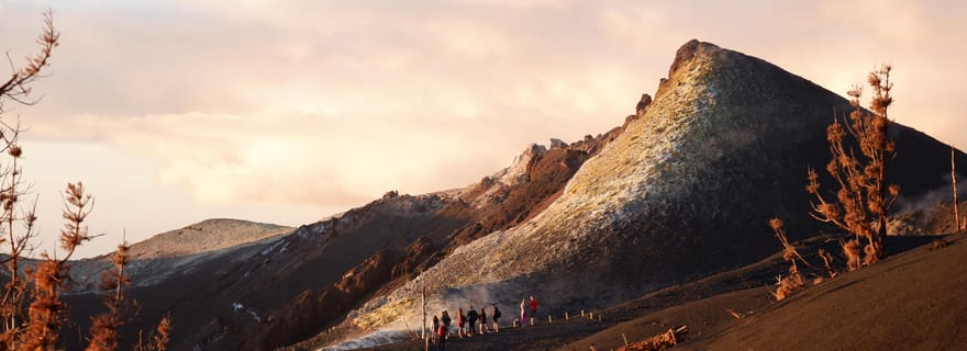 La Palma : Nouveau volcan Tajogaite + coucher de soleil avec pique-nique