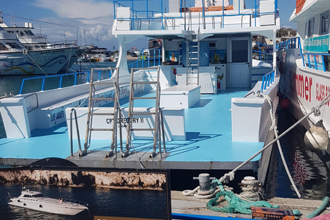 Ayia Napa: Blue Lagoon and Turtle Cove Boat Trip