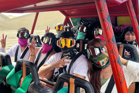 Ica/Huacachina: Buggy 4x4 en las dunas al atardecer + sandsled