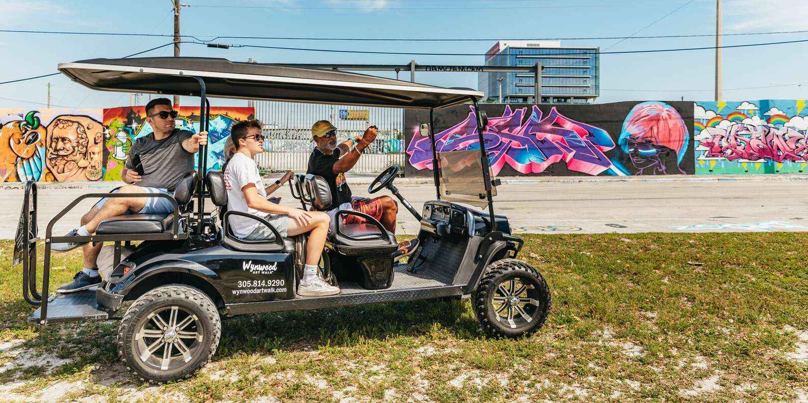 Wynwood Art District 1-Hour Street Art Tour by Golf Buggy | GetYourGuide