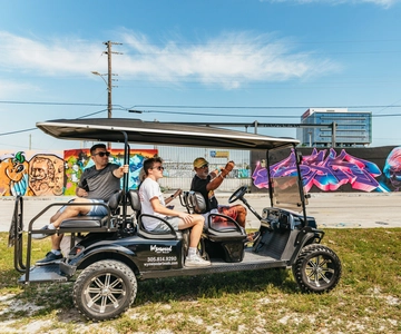 Wynwood Art District 1-Hour Street Art Tour by Golf Cart