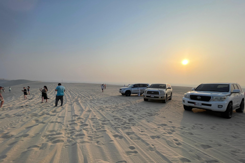 Doha: Relax woestijnsafari - dunebashing (privésafari)