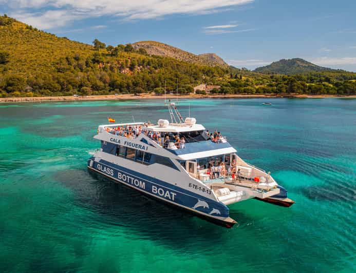 Alcudia: 2-Hour Glass Bottom Boat Trip to Coll Baix