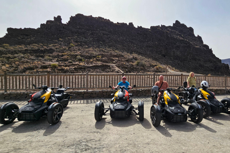 Grande Canarie : EXCURSION DE 2,5 HEURES EN RYKER À 3 ROUES - PRISE EN CHARGE ET RETOUR GRATUITSGrande Canarie : Excursion en RYKER 2,5 à 3 roues - Prise en charge gratuite