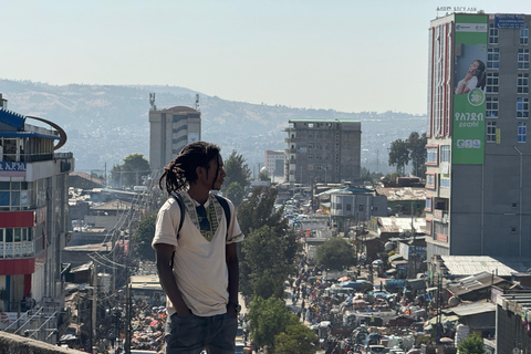 Addis Ababa: Mercato Market Guided Tour with Hotel Pickup