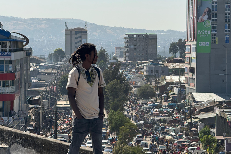 Addis Ababa: Mercato Market Guided Tour with Hotel Pickup