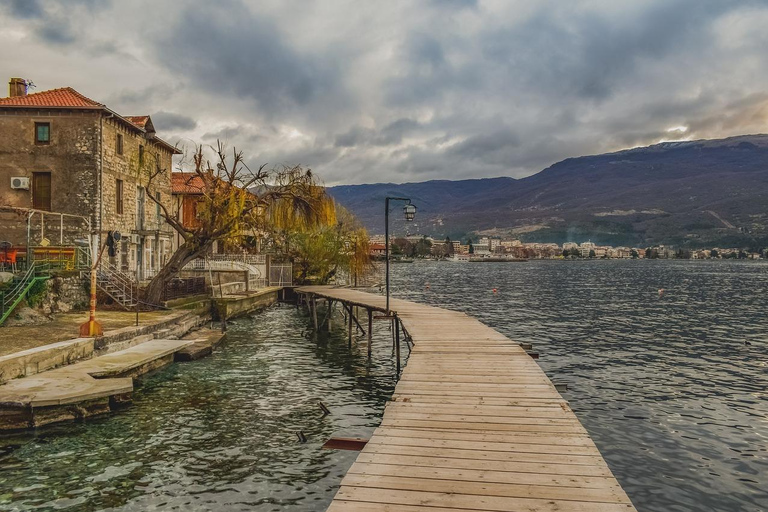 De Tirana/Durres: Lago Ohrid na Macedônia do Norte e Albânia