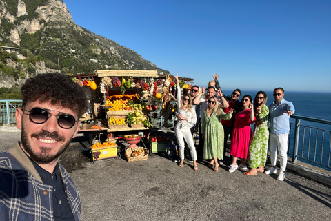 Wycieczka na wybrzeże Amalfi, do Ravello i Positano z Neapolu