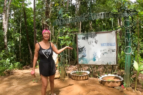 Puerto Princesa : excursion d&#039;une journée aux cascades et à la plage avec prise en charge