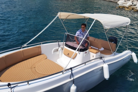 Wybrzeże Amalfi: Prywatna wycieczka łodzią ze Skipperem, z Sorrento