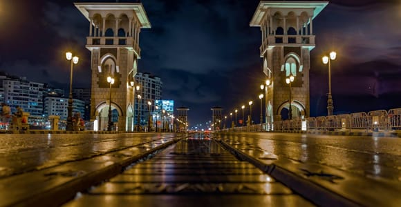 Private Tour Alexandria bei Nacht in der Pferdekutsche