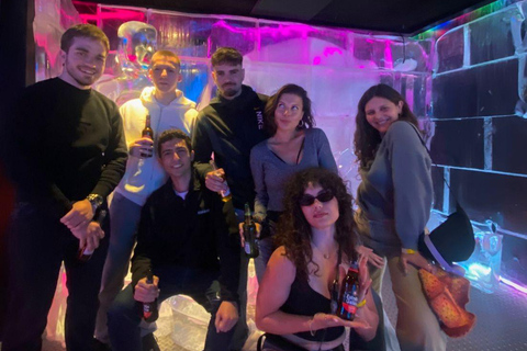Barcelona: Winter Party Tour with Ice Bar & Club Entry