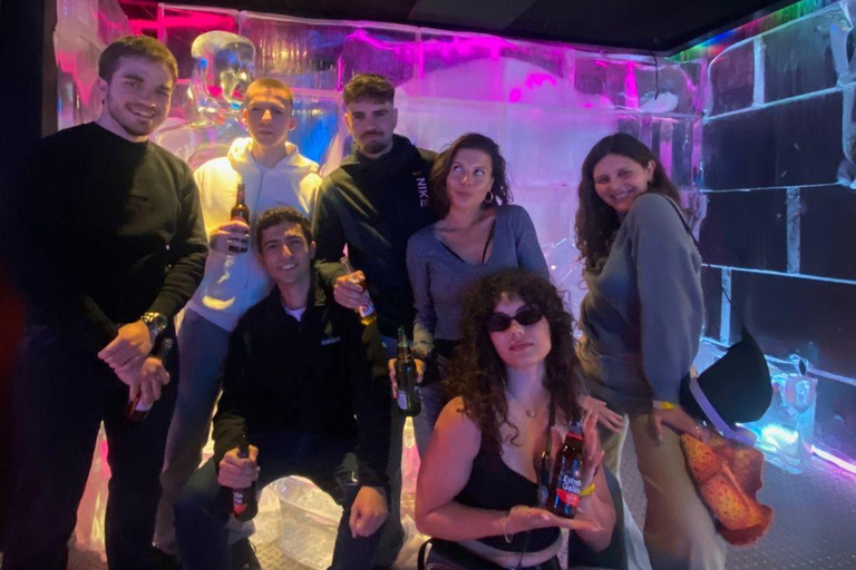 Barcelona: Winter Party Tour with Ice Bar & Club Entry