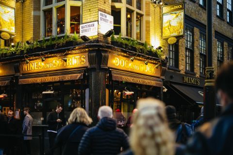 Londen: Soho-muziek- en historische pubs-wandeltocht