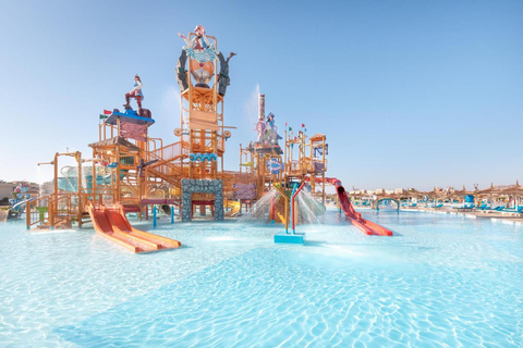 Sharm El-Sheikh: Albatros Aqua Park med lunch och transferBiljett till Aqua Park med transfer och all inclusive-mat och dryck