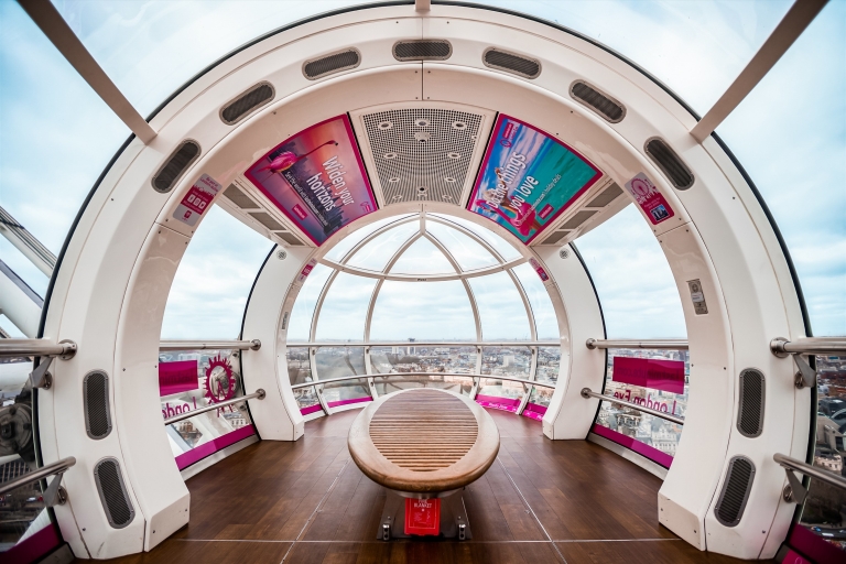 Londyn: bilet na London Eye z opcją szybkiego wstępuLondon Eye: opcja standardowa z wczesną rezerwacją