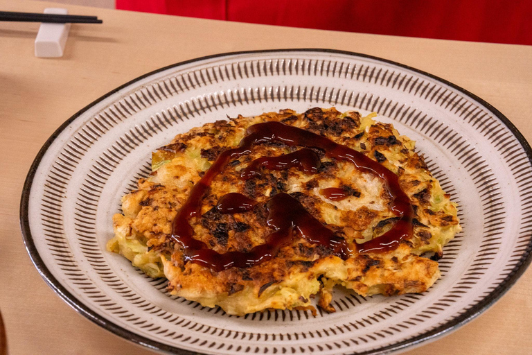 Osaka : Cours de cuisine et dégustation de saké avec visite du marché local