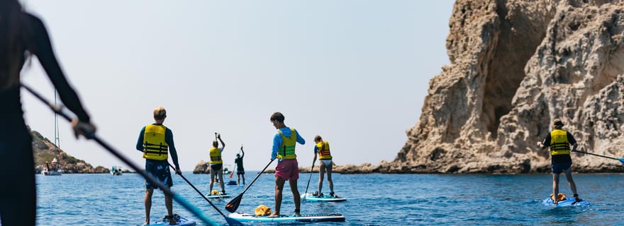Rhodes : excursion en stand-up paddle et plongée en apnée