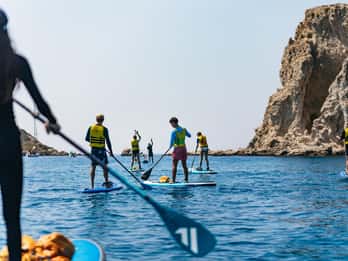 Rhodes : excursion en stand-up paddle et plongée en apnée