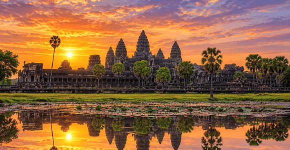 Siem Reap Awakens Angkor Wat Sunrise Cycling Tour with Lunch