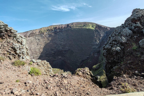Tour from Naples : Vesuvius & Pompeii by Bus + Entry Tickets Tour from Naples to Pompeii & Vesuvius + Entry Tickets