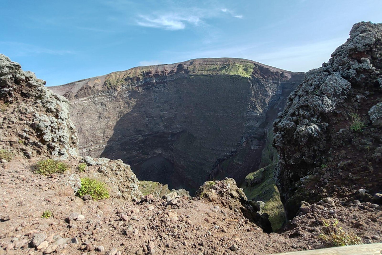 Tour from Naples : Vesuvius & Pompeii by Bus + Entry Tickets Tour from Naples to Pompeii & Vesuvius + Entry Tickets