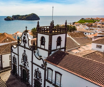 Vila Franca do Campo: Guidad tur i nybyggarstaden
