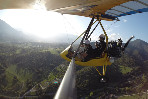 Microlight flight in Haute-Corse
