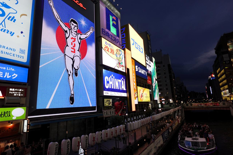 Osaka: Walking Tour with Namba Yasaka Shrine & Dotonbori