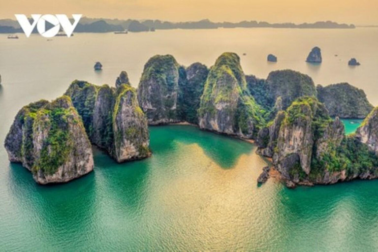 Leona Cruise: Ha Long Bay Day Tour with Cave & Titov Island Group Tour and Sharing Bus
