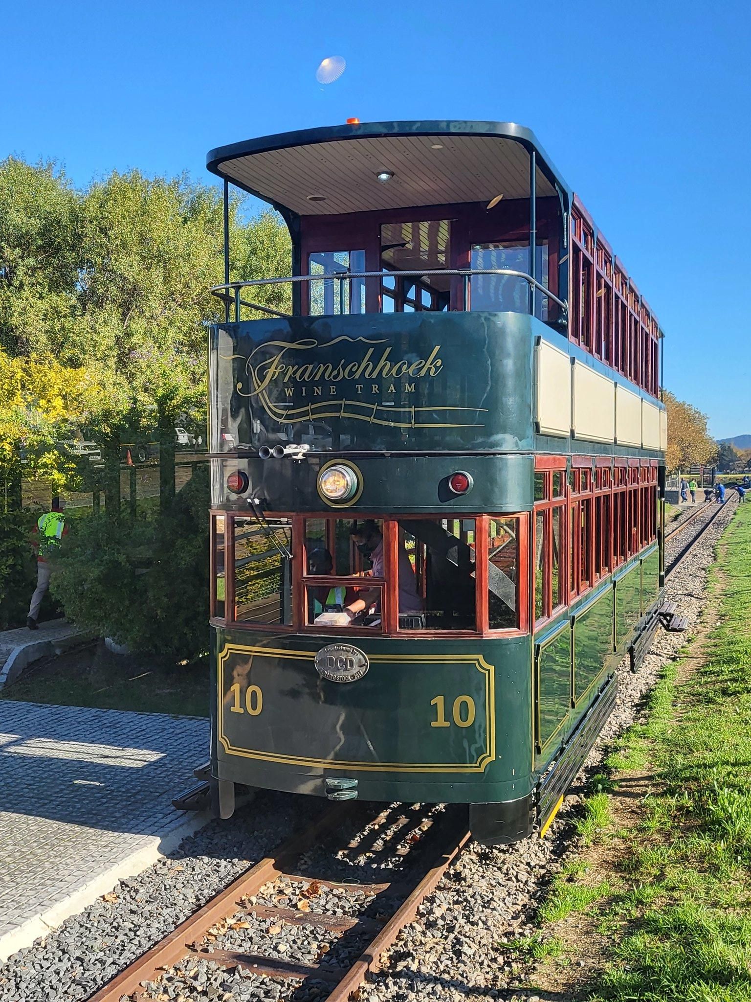 Franschhoek: Weinstraßenbahn Hop-On Hop-Off Tour