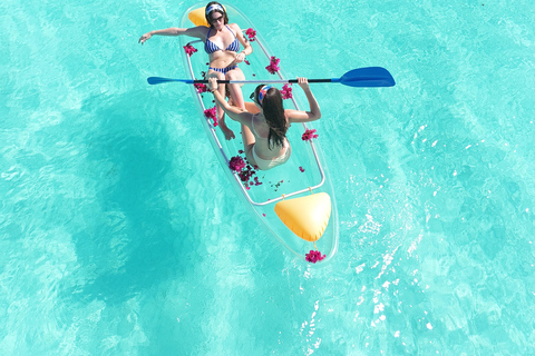 Nungwi:Clear Kayak with 4K Drone Photos & Videos+Sunset Dhow