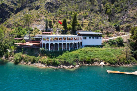 Da Alanya: Tour in barca del Canyon Verde con pranzo e bevande analcoliche